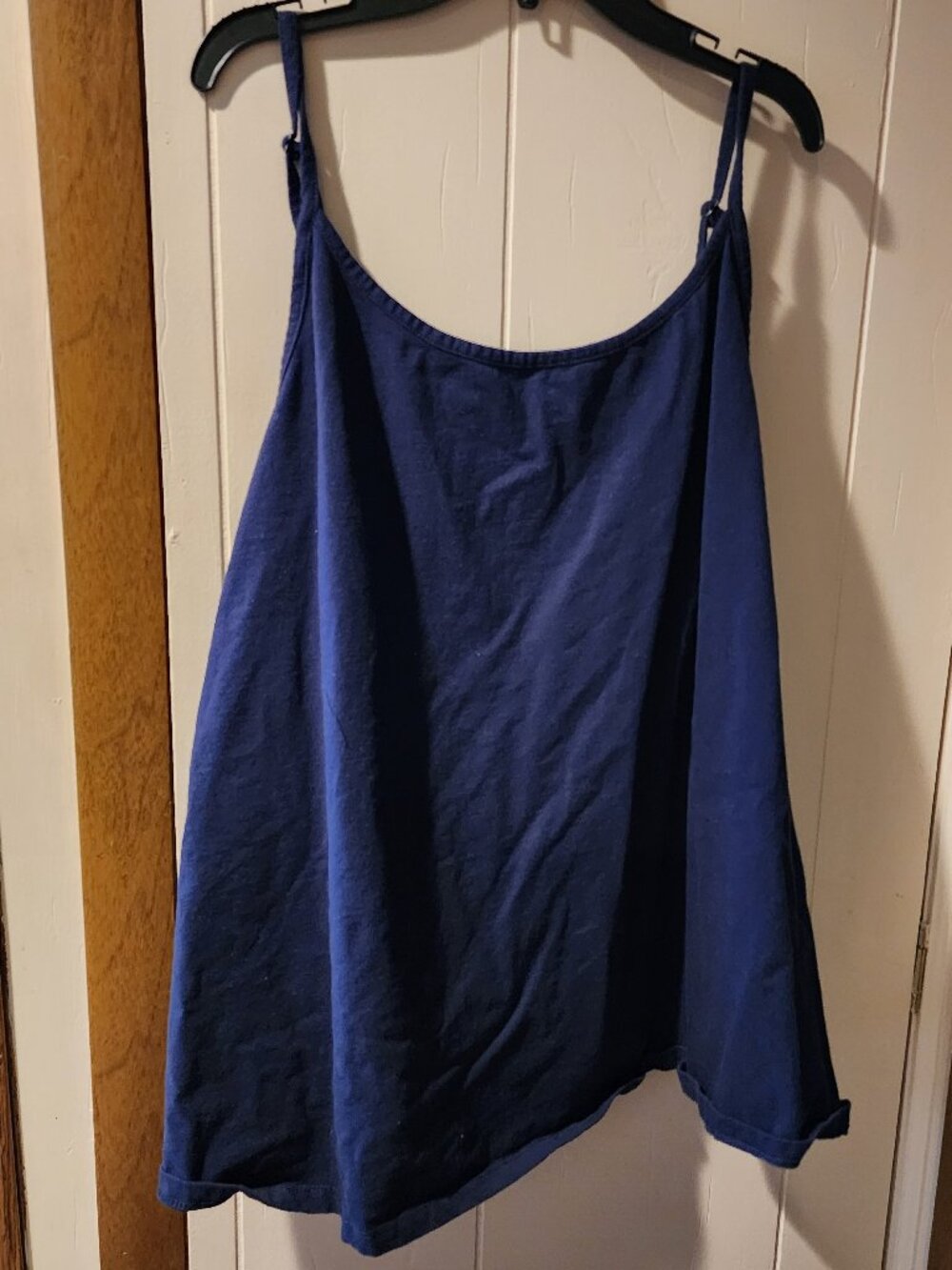 **Jessica London Navy Blue Adjustable Strap Camisole | Women’s 30/32 Plus Size T